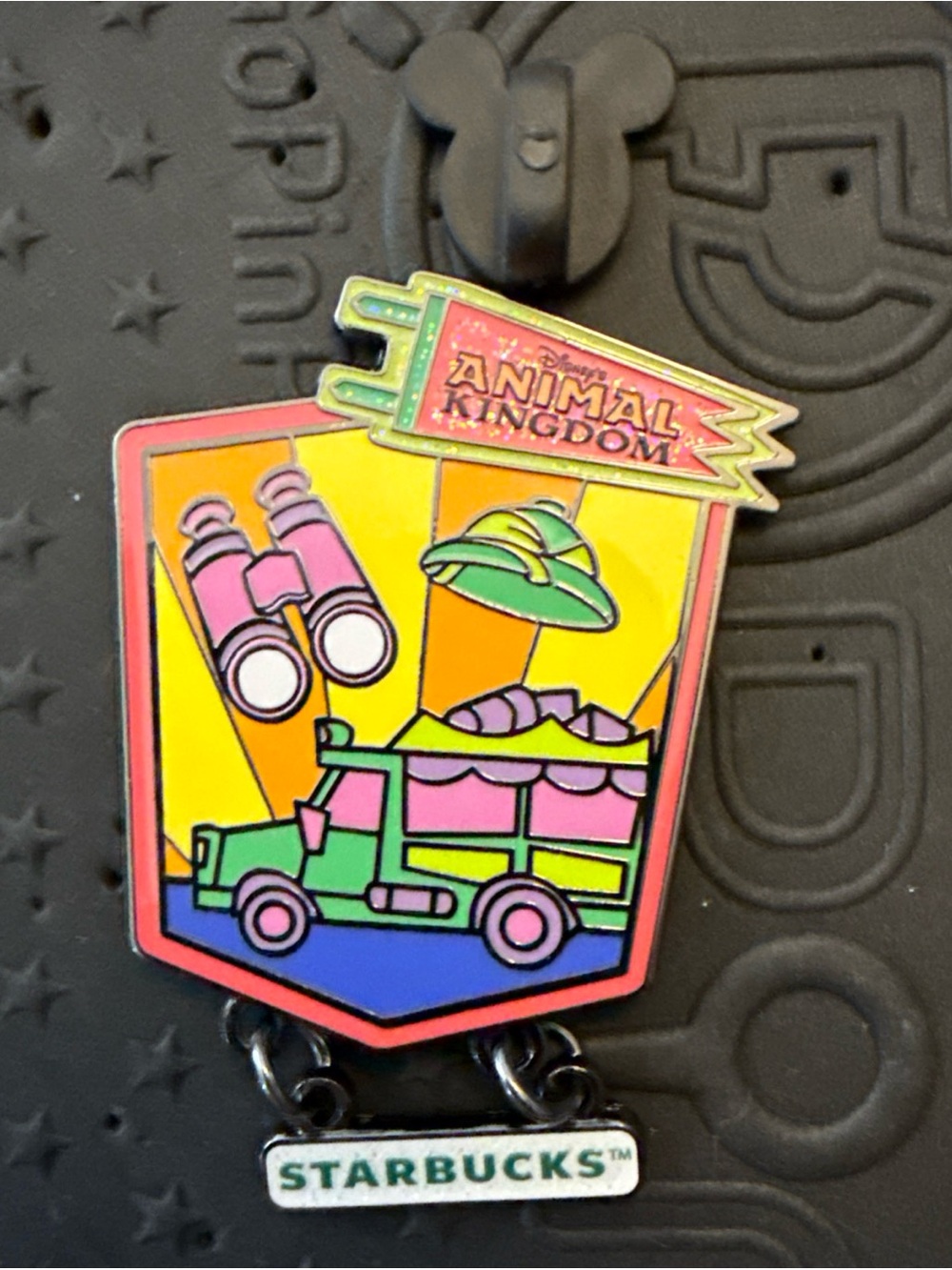 2026 Starbucks Disney World Animal Kingdom Kilimanjaro Safari Mystery Pin